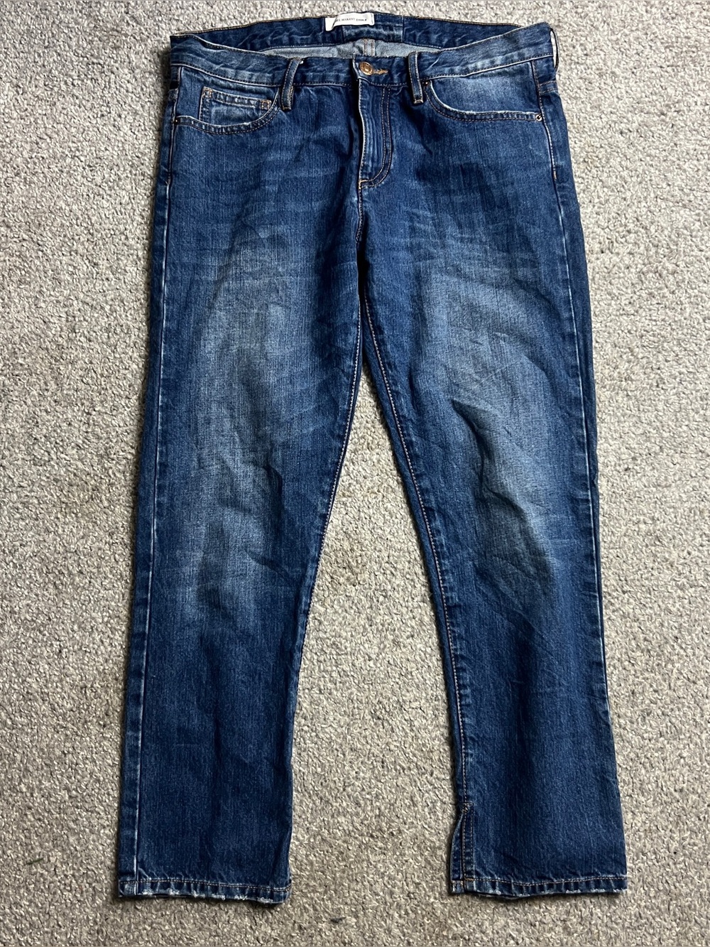 Isabel Marant Etoile Jeans Womens 38 Denim Blue Cropped Medium Wash 31x25